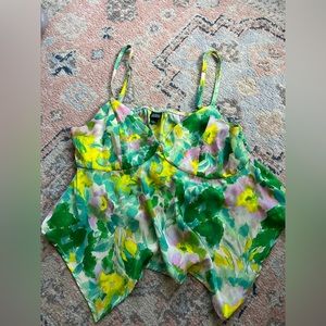floral top size M